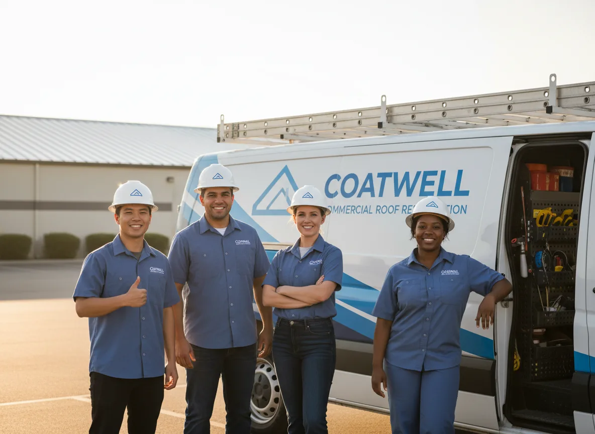 Commercial roof coating company in Republic, MI
